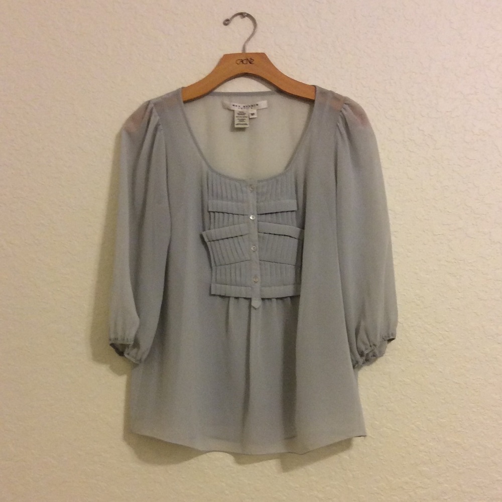 Max Studio Sheer top